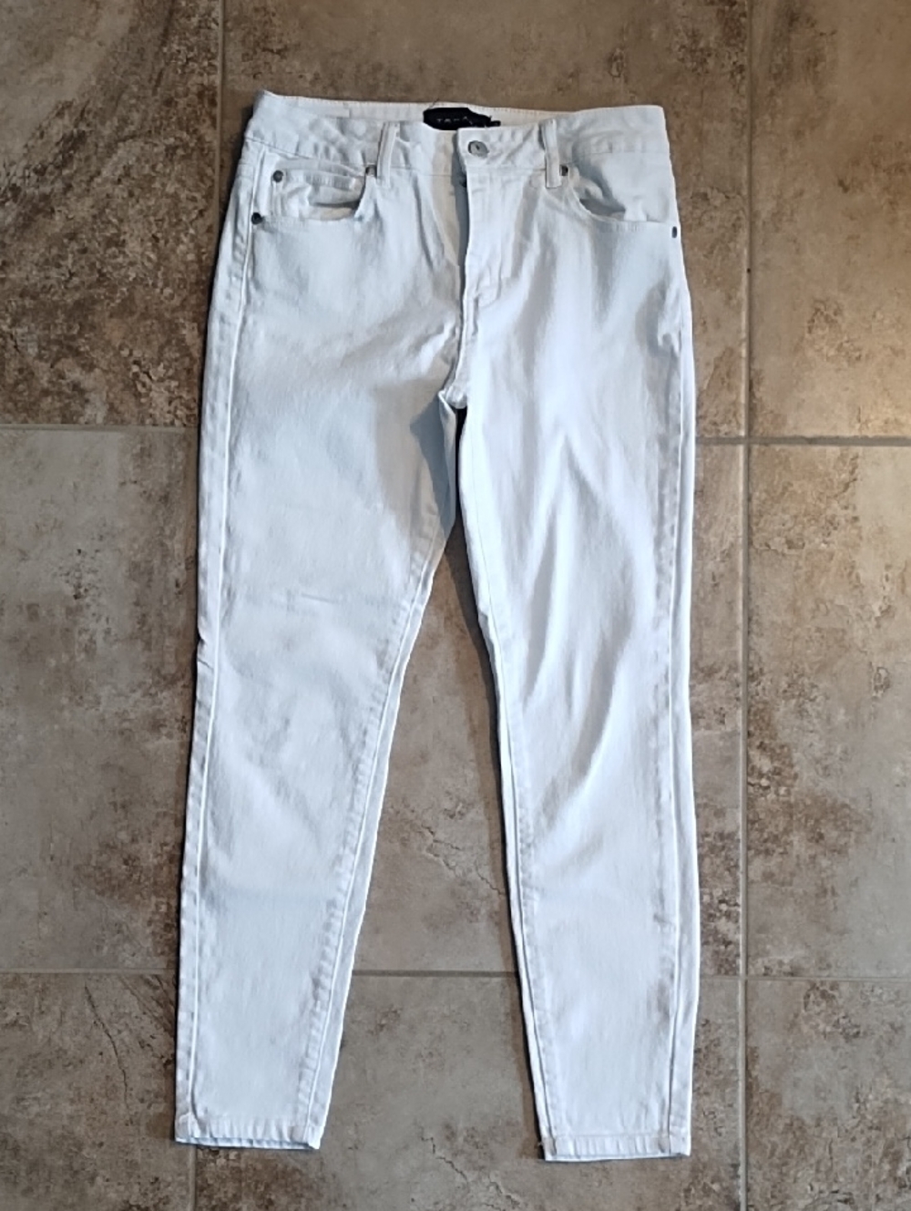 Tahari White Women's Kelly Classic Skinny Jeans - Stretch Denim Size 8/29